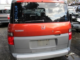2005 HONDA ELEMENT LX ORANGE 2.4L VTEC AT 2WD A17517